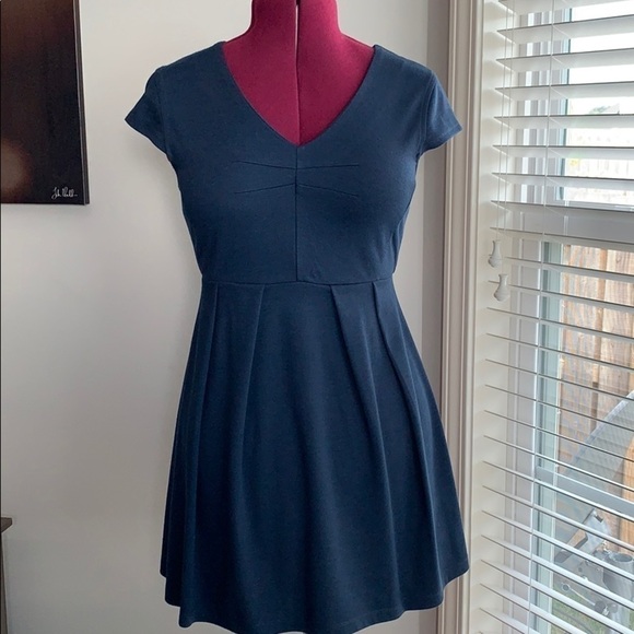 Altar'd State Dresses & Skirts - Navy Jersey fit and flare Dress